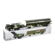 1:100 Dongfeng 5B Missile Vehicle Alloy Model Military Model Collection Gift D