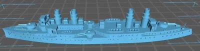 Dupleix - French Navy - Pre Dreadnought Era - Wargaming - Axis and Allies - Nava