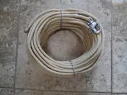 3/8" x 115 ft. Tan Dac./Poly Halyard,Spliced in S/S Snap Shackle (Hemp look)