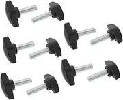 GALPADA 10Pcs Microphone Stand Clamp Screws for Height Angle Non Slip Grip Design Compatible with Mic Stands Boom Arms for Recording Performance