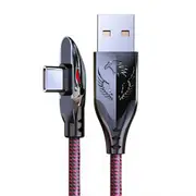90 Degree 5A Fast Charging Cable for Type-C