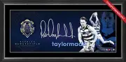 PATRICK DANGERFIELD 2016 AFL BROWNLOW MEDAL GEELONG CATS SIGNED FRAMED PANOGRAPH