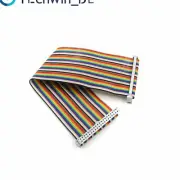 20cm 40 PIN GPIO Rainbow Ribbon Cable for Raspberry Pi Model B / Model B+
