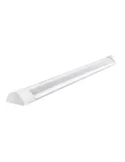 [Emitto] 6500K 4FT LED Slim Ceiling Batten Light 120cm 5 Pieces in White/Silver