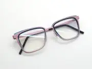 BLACKFIN FLOWER CAVE BF893 Col. 1138 Matte Pink/Blue Titanium 50mm Eyeglasses