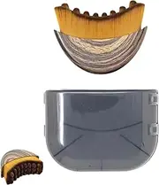 Lymphatic Contour Face Brush, Lymphatic Drainage Massager, Dry Brushing Face Brush, Chin & Jawline Sculpting, Fit The Skin Precisely And Relieve Fatigue, Ergonomically Designed (Pack of 1)