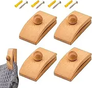 Rug Hangers for Walls,Blanket Clamps Rug Display Hanger - Versatile Rustic Tapestry Clip Aesthetic Room Decor for Home Workplace Hotel
