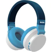 Moki Colourwave Wireless Headphones - Ocean Blue [ACC-HPCWOB]