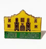 Vintage PIN The Alamo San Antonio Texas