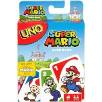 在飛比找蝦皮購物優惠-月月優選 馬里奧UNO紙牌游戲 Super Mario超級瑪