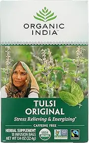 Organic India Tulsi, Original, 18 Count Box
