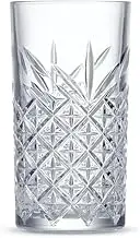 4pc Crystal Clear Highball Glass Set Unbreakable Tall Drinking Cups for Home Bar