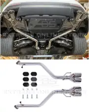 For 15-Up Lexus RC200t RC300 RC350 | Axle Back Muffler Delete Quad Tips Exhaust (for: Lexus)