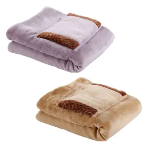 鴻嘉源 WB2恆溫加熱披肩毯 法蘭絨材質 插手口袋枕 禦寒保暖 懶人毯 午睡毯 絨毯 發熱毯 電熱毯