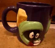 MARVIN THE MARTIAN 3D Ceramic Cup Mug 1995 Looney Tunes