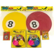 1990s Pogs Dino-Mite Milk Cap Game, Boards And Caps Sealed