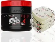 Wavex Car Cleaning Kit | Clay Bar (100g x 3) | Premium Car Detailing Clay Fallout Removes Environmental Deposits | No Scratches No Swirls Guaranteed