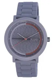Skagen Aaren Tide Ocean Material Grey Dial Quartz SKW6772 Men's Watch