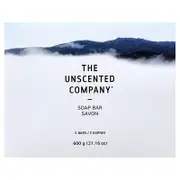 The Unscented Company, Soap Bar, Fragrance Free, 5 Bars, 21.16 oz (600 g)