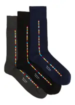 Paul Smith Vittore Cotton-blend Socks - set of Three - Multicoloured - One Size One Size