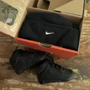 NIKE Air Force 1 Gift Pack (CB) Baby Size 1c 308008 001 Sneakers Beanie Set NIB