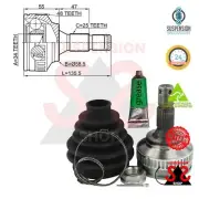 Wheel Side Cv Joint Kit, Drive Shaft Suit PEUGEOT 207 1.6 16V RC 207 (WA_, WC_) (for: Peugeot)