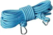 Clothesline Clothes Drying Rope Portable Travel Clothesline Adjustable for Indoor Outdoor Laundry Clothesline, Perfect Windproof Clothes Line, Hanger for Camping Travel & Home Use(Blue)