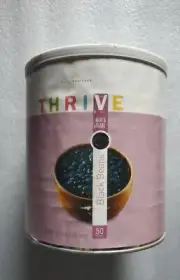Thrive Life - Black Beans 5.5 LB Can - 50 Servings - Extended Shelf Life 16+ Yrs