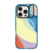 iPhone 16 Pro Impact Ring Stand Case MagSafe Compatible Ripple by Poketo