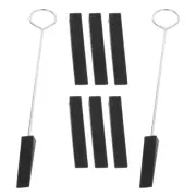 1 Set Piano Tuning Kit Professional Piano Tuning Tool Tuning Fork Damper Block