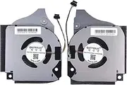Replacement New CPU +GPU Cooling Fan for Dell G5-5590 G7-7590 G7-7790 G5 5590 G7 7590 7790 P82F Series 006KT2+0C04TH DFSCK221151811 FL1J DFSCK221051821 FM0C 12V 1A Fan