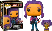 Marvel Comics - Kate Bishop & Lucky the Pizza Dog Black Light US Exclusive #1212 Pop! Vinyl