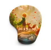 The Little Prince And Fox Mouse Pad Wrist Ergonomic Soft Anti-Slip Wrist Rest