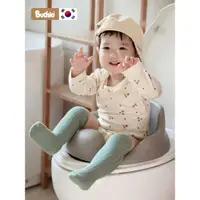 在飛比找ETMall東森購物網優惠-Budsia韓國兒童馬桶圈坐便器寶寶小孩智能馬桶墊男女寶寶坐