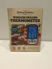 Wireless Digital Grilling Thermometer BBQ Smoker Roasting by Grilling Traditions