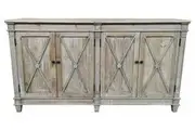 MF Provins Solid Timber 4-Door Buffet
