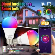 15W E27 Wifi Tuya Smart Light Bulb Smart Home Control Dimmable RGBCW LED Lamp Sm