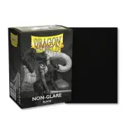 Dragon Shield 100 Standard Deck Protector Card Sleeves Non Glare Matte Black MTG