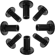 60pcs Drive Screws Nuts Counter-Sunk Design Sturdy Metal Bike Wheel Hub Post Thread Connectors