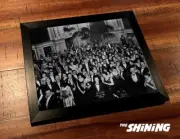 Framed 8x10 July 4 1921 Overlook Hotel hining Jack Nicholson Photo Home Theater