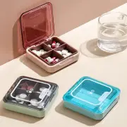 1PC Travel Essentials Dispenser Medicine Box Pill Case Tablet Container Holder
