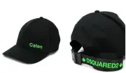 DSQUARED2 Acid Tape Logo Cap Baseball Cap Hat baseball cap Embroidered Hat