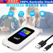 Portable 5G LTE Wireless WiFi Router Mobile Broadband MIFI LCD Hotspot