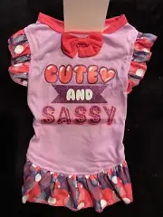 Frisco Dog Dress Cute & Sassy Small