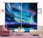 3D Star Mountain 6 Blockout Photo Curtain Print Curtains Drapes Fabric Window AU