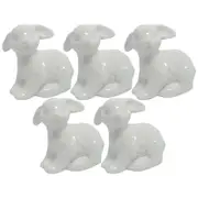 5PK LVD Rabbit Flopsy Decorative Sculpture Home/Lounge Decor