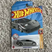 Hot Wheels 2022 HW Turbo '94 BUGATTI EB110 SS 5/10 65/250 silver