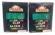Prang Modeling Clay 2 LB Clay Green Non-Toxic 2 Boxes