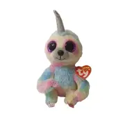 Ty Beanie Boo's Collection Cooper Plush Toy Unicorn Monkey Multicoloured Glitter