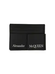 [Alexander McQueen] Alexander McQueen-Card Holder With Logo-Uomo UNI